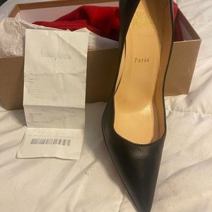 Worn three times black 3.25 heel